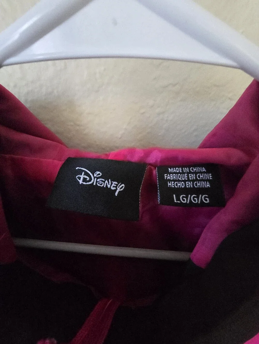 Vintage Disney 80s Mickey Half Zip Wind Breaker Hoodie Jacket Sz L